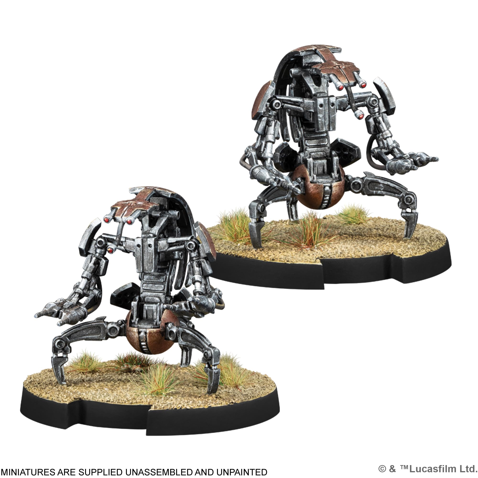 asmodee, Star Wars: Legion – Separatist Alliance zestaw startowy (Separatistenallianz-Starterset), Atomic Mass Games, tablet, dla 2 graczy, 14+ lata, 120-180 minut, niemiecki, wielojęzyczny