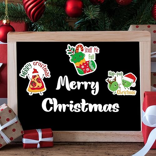 Miniatura 4 de 16 imanes de Navidad divertidos para adultos, imanes de nevera para adultos, imanes de juegos de palabras, árboles de Navidad, calcetines de