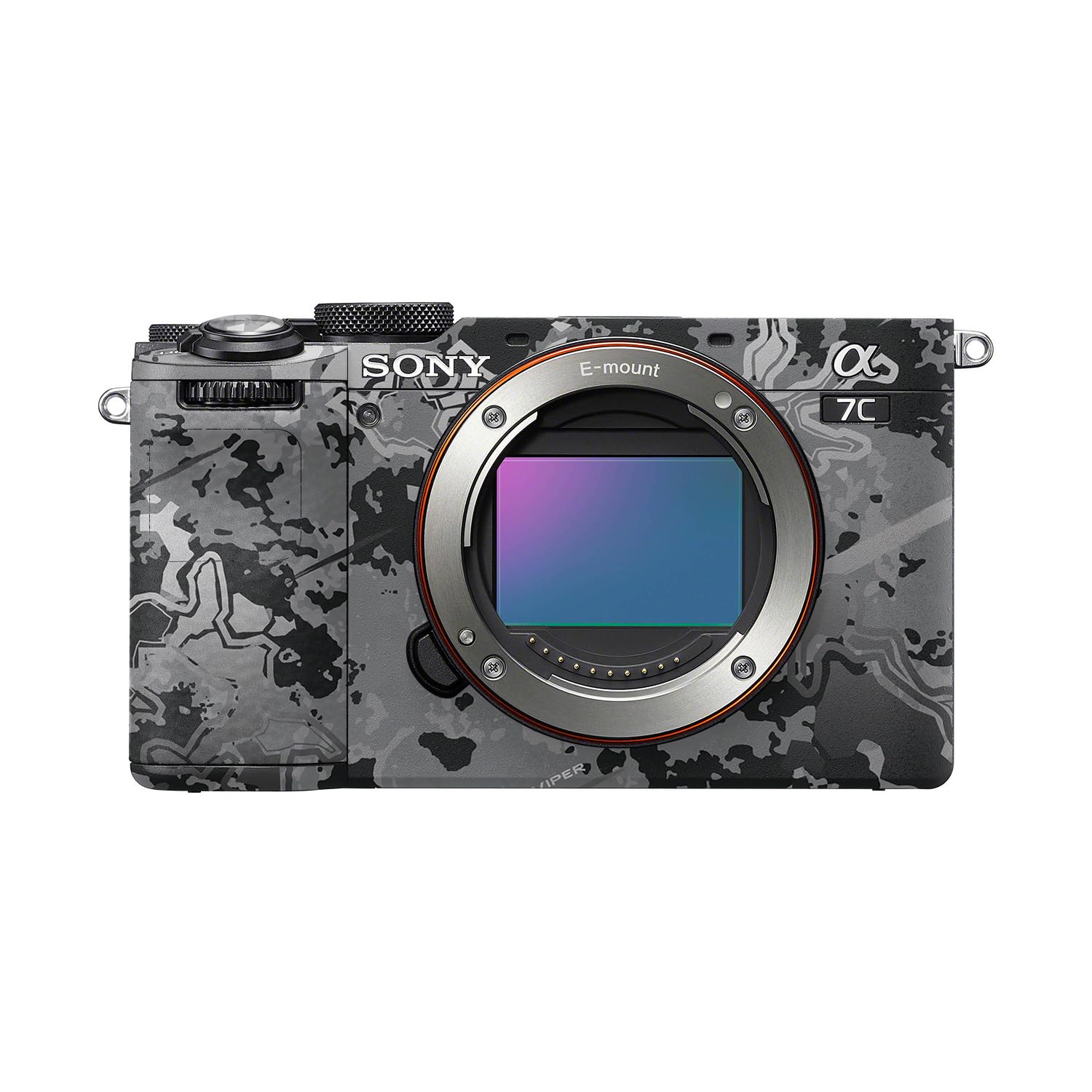 Camera Skin Compatible with Sony A7C Mark II (2023) - Viper Urban - Premium 3M Vinyl Protective Wrap Decal Cover - Easy to Apply | Crafted in the USA by MightySkins