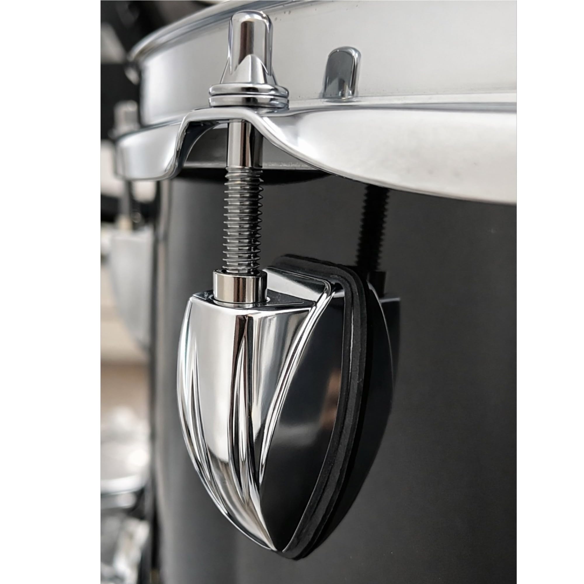 SIngle End Tom Lot de 10 percussions pour tambour Chromé
