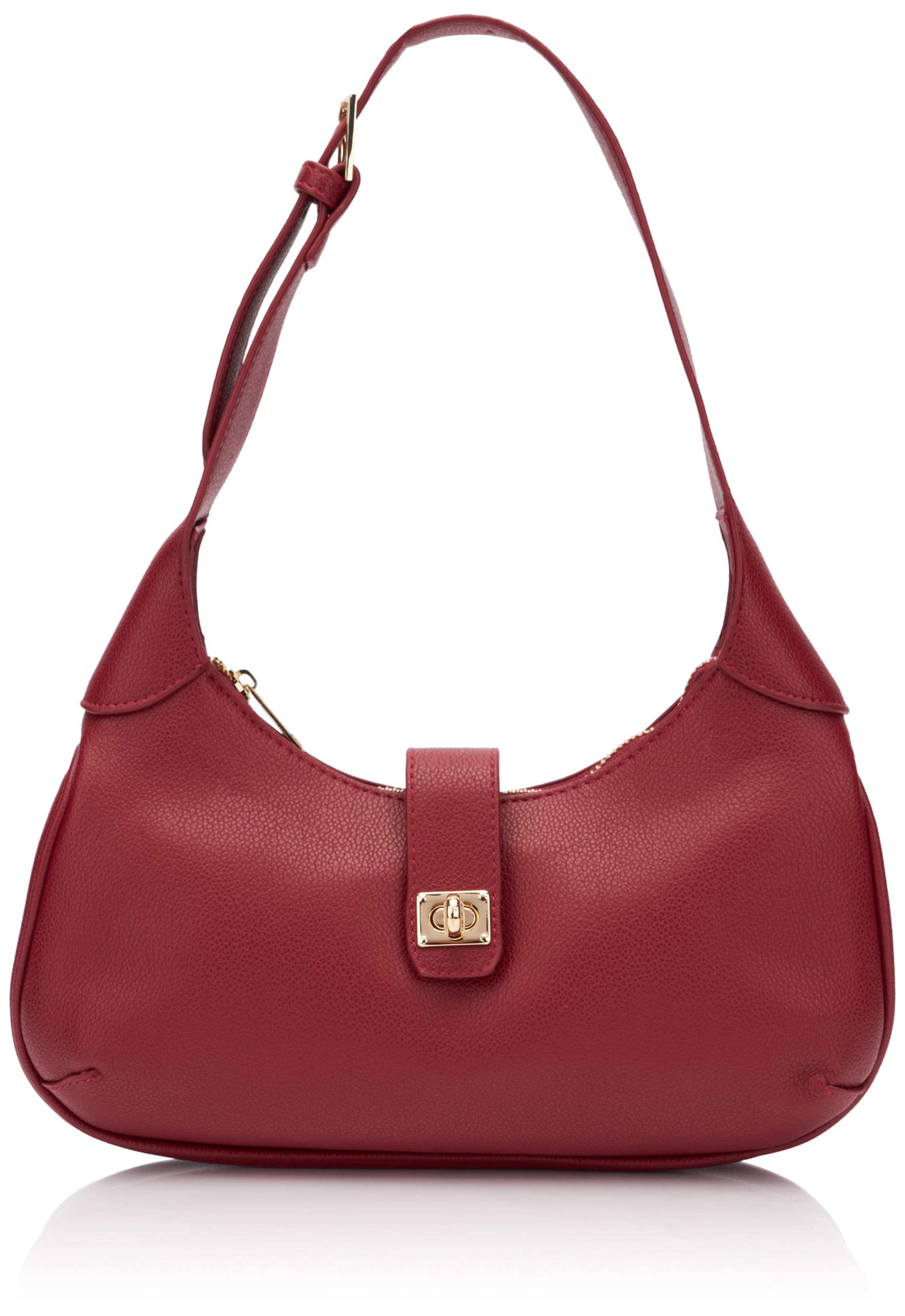 caspio Women Schultertasche Shoulder Bag, Dark Cherry, One Size