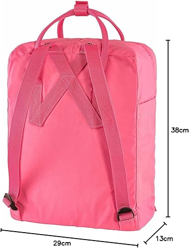 Vista 107 de Fjallraven Mochila Kanken Classic para el diario Azul cielo