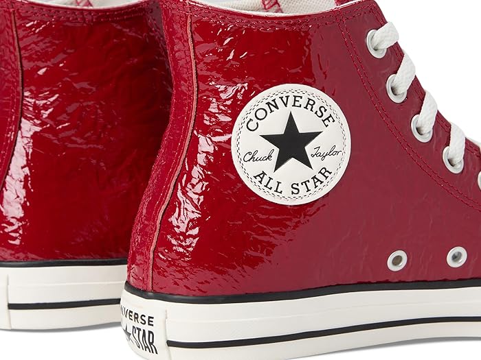 Chuck Taylor All Star Crinkled Leather High Top Sneaker - Image 1