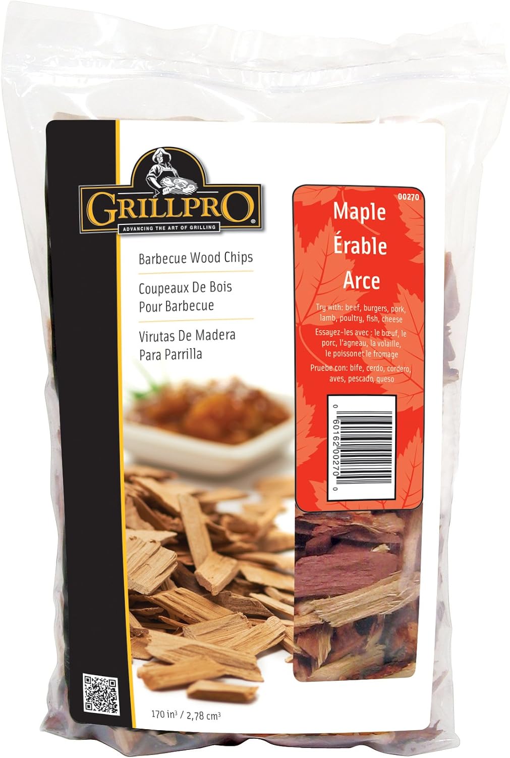 GrillPro 00270 Maple Wood Chips,Brown