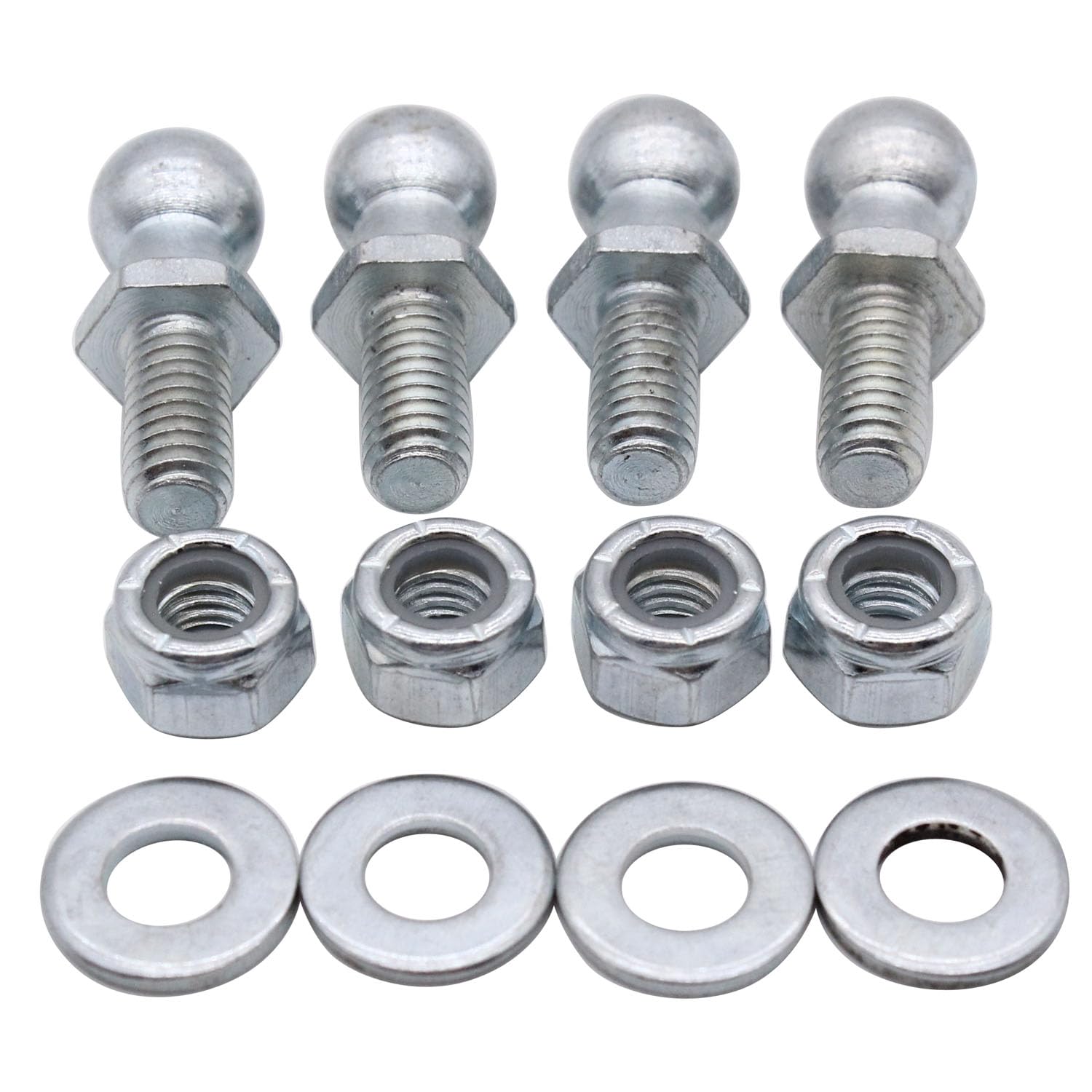 Photo 1 of 13mm Ball Studs with Hardware Gas Lift Support Strut Fitting 5/16-18 Thread x 5/8" Long Shank Long Shank(4 Pack)