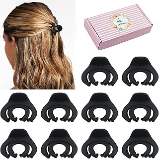 MAORULU Hair Clip, Tiny Octopus Hair Clip for Thin/Medium Thick Hair Women Girls Kids,