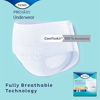 Amazon.com: TENA ProSkin Plus Disposable Underwear Pull On with