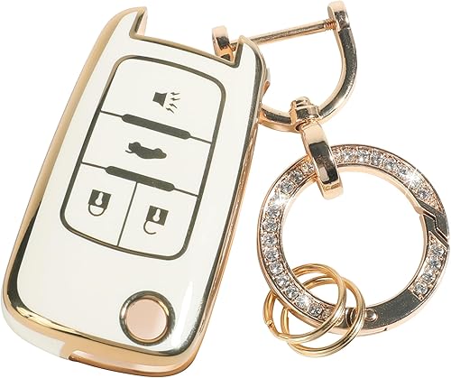 Funda para llavero, carcasa de TPU suave, accesorios de automóvil con llavero, funda para llave de automóvil, protección para llave de automóvil,