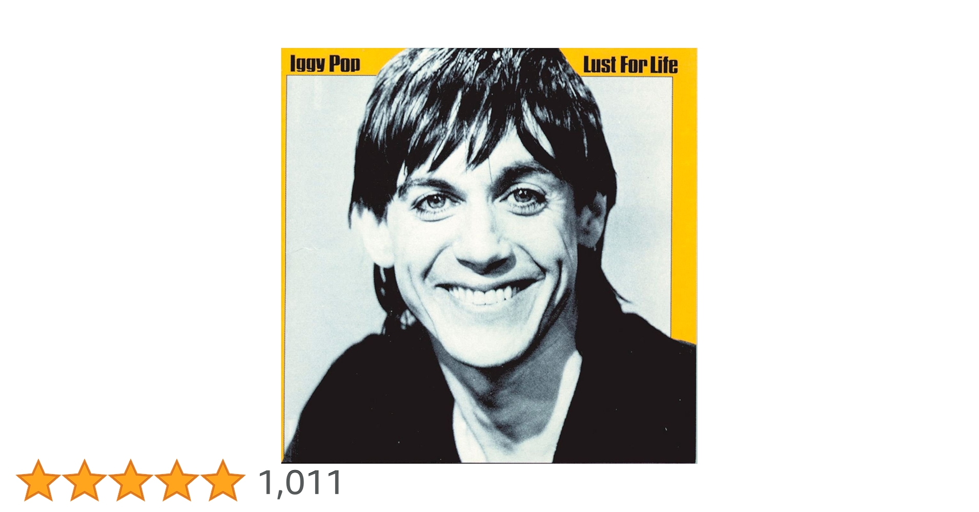 Iggy Pop／Lust For Life 英国盤 virgin 初回マト IGGY POP - LUST FOR LIFE - Madeline Bocaro
