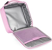 Vista 68 de LEGO Lunch Bag, Durable and Insulated, with Mesh Pouch and Zip Compartment, Perfect for On-the-Go Meals, Blue