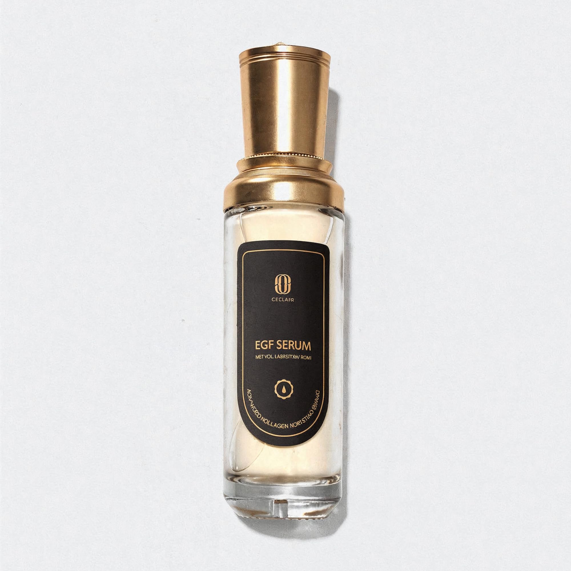 EGF Face Serum for Smooth & Radiant Skin | Lightweight Hydrating Serum with Moisturizing Formula | Fast Absorbing Daily Skincare for Soft, Glowing Look | Premium Glass Bottle Serum-image-8