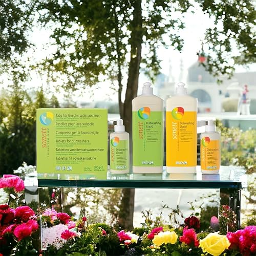 Miniatura 9 de Sonett - Caléndula líquida orgánica para lavavajillas, 10 onzas líquidas, certificada orgánicamente cultivada (paquete de 6)