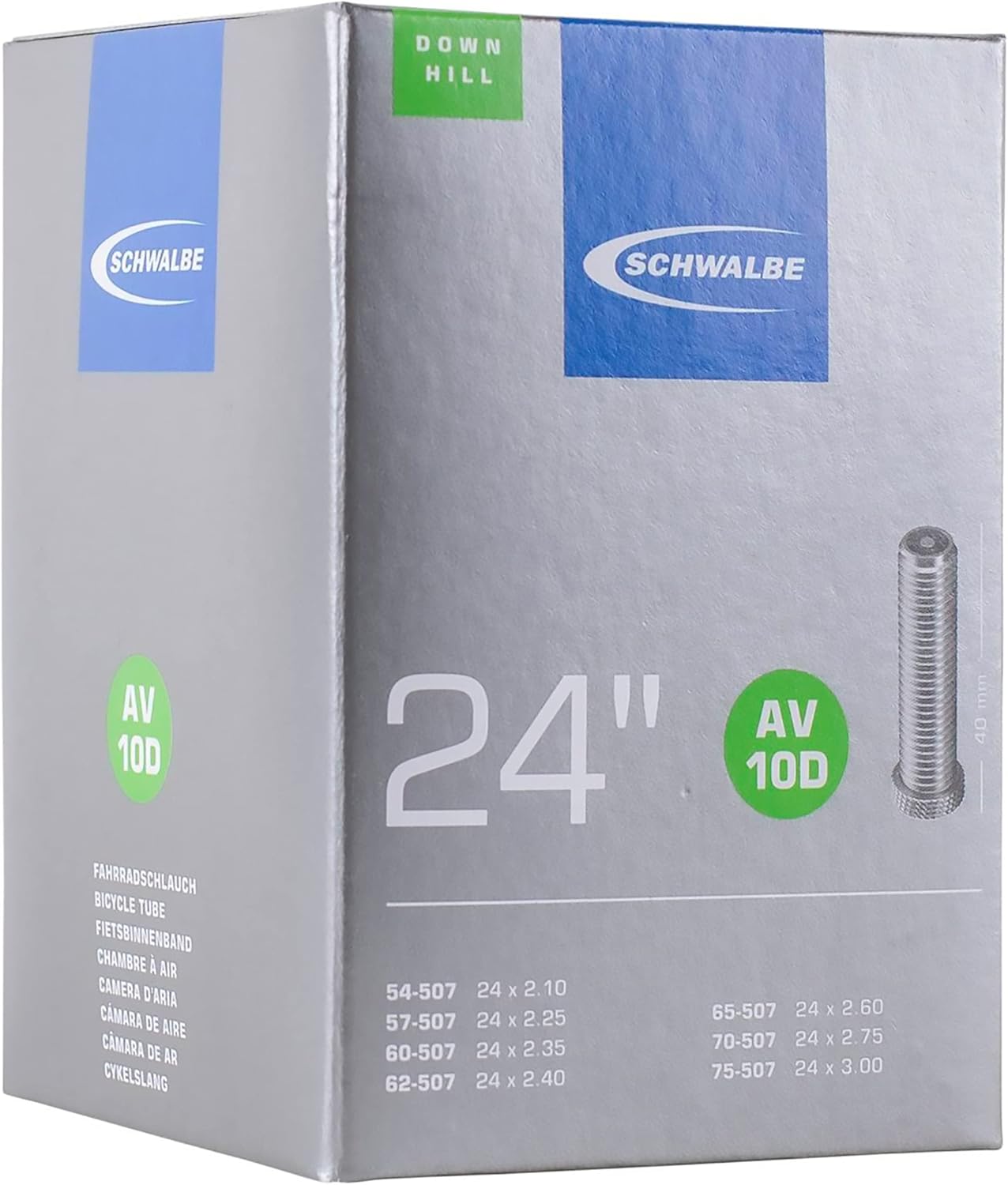Schwalbe AV10 Fahrradschlauch (54/75-507mm | AV40)