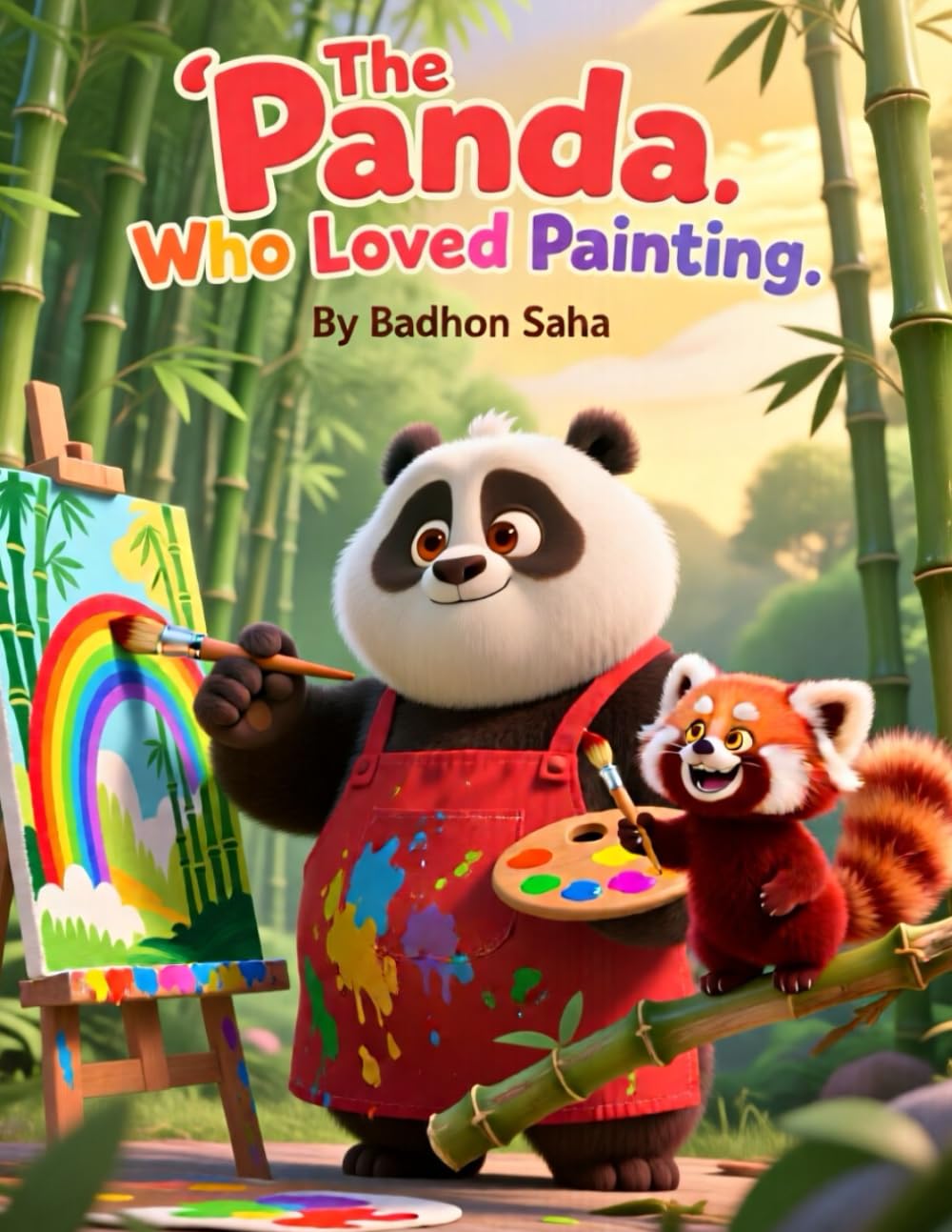 The Panda Who Loved Painting: A Colorful Adventure of Creativity and Friendship