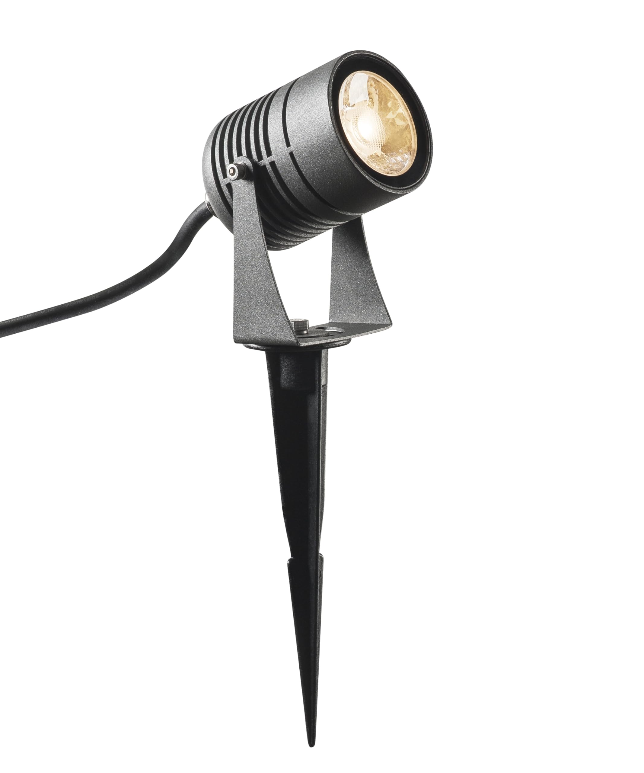 SLV LED SPIKE | Außenlampe für die Beleuchtung von Garten, Terrasse, Pflanzen, Wegen, Teich, Außen-Strahler, Mobile Leuchte | IP55, anthrazit, LED Inside, 3000K