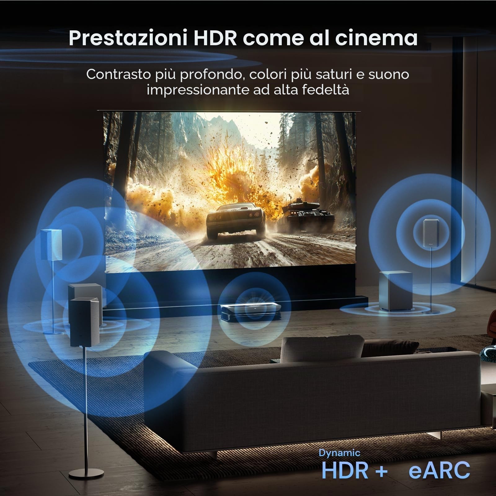 AWOL VISION Cavo HDMI 2.1 Certificato 8K 2M, Cavo HDMI Ultra Alta Velocità 48Gbps 8K@60Hz, 4K@120Hz, 2K@144Hz, Compatibile con PS5/Xbox/TV/PC/Proiettore (HC-002)