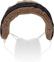 Vista 3 de Walker's Diadema envolvente para orejeras de tiro, cubierta universal transpirable para auriculares de protección auditiva, cierre de gancho y bucle