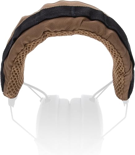 Miniatura 4 de Walker's Diadema envolvente para orejeras de tiro, cubierta universal transpirable para auriculares de protección auditiva, cierre de gancho y bucle