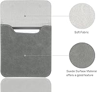 Vista 6 de WALNEW Funda protectora de 7 pulgadas para Kindle Oasis de 10ª generación 2019/9ª generación 2017, color gris