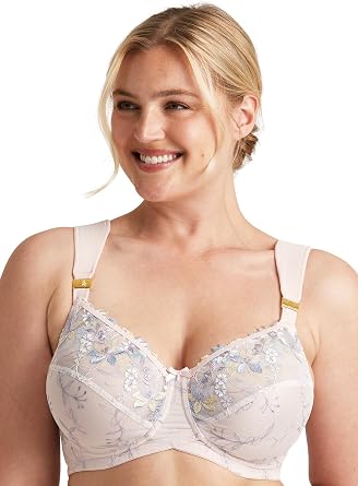Miss Mary of Sweden Embroidered Dreams Underwired Bra with Exclusive Lace and Support