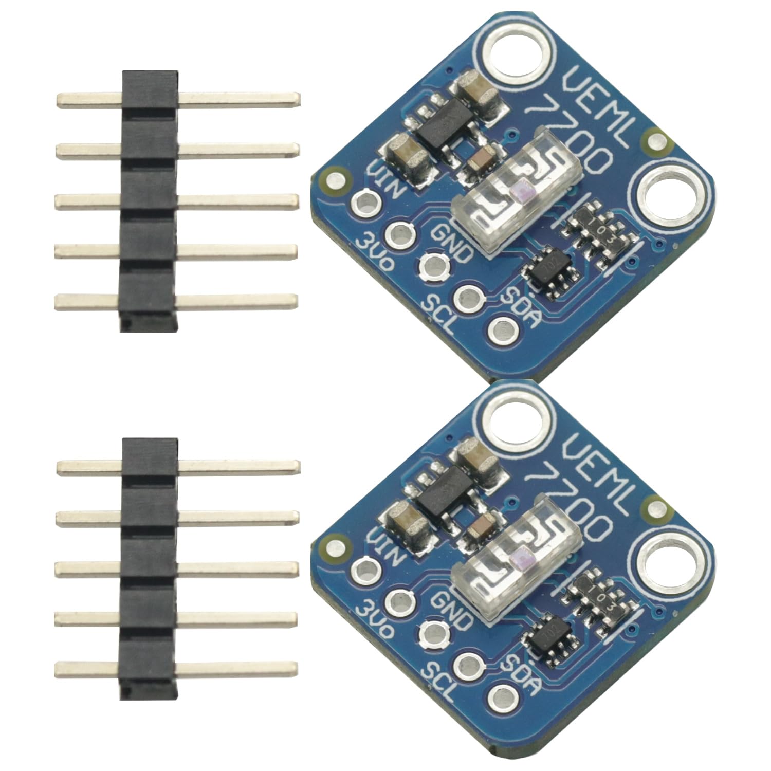 2 Pcs 16-bit I2C Interface VEML7700 Ambient Light Sensor Module Bright Light Sensor Illuminometer Module for arduino Light Sensor-image-10