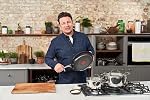 Jamie Oliver by Tefal Cooks Direct, Stainless Steel Pan Set, Frying Pans Nonstick Set 3 Pcs (20/24/28cm) (8/9/11 Inches), Induction Cookware with Even Heating