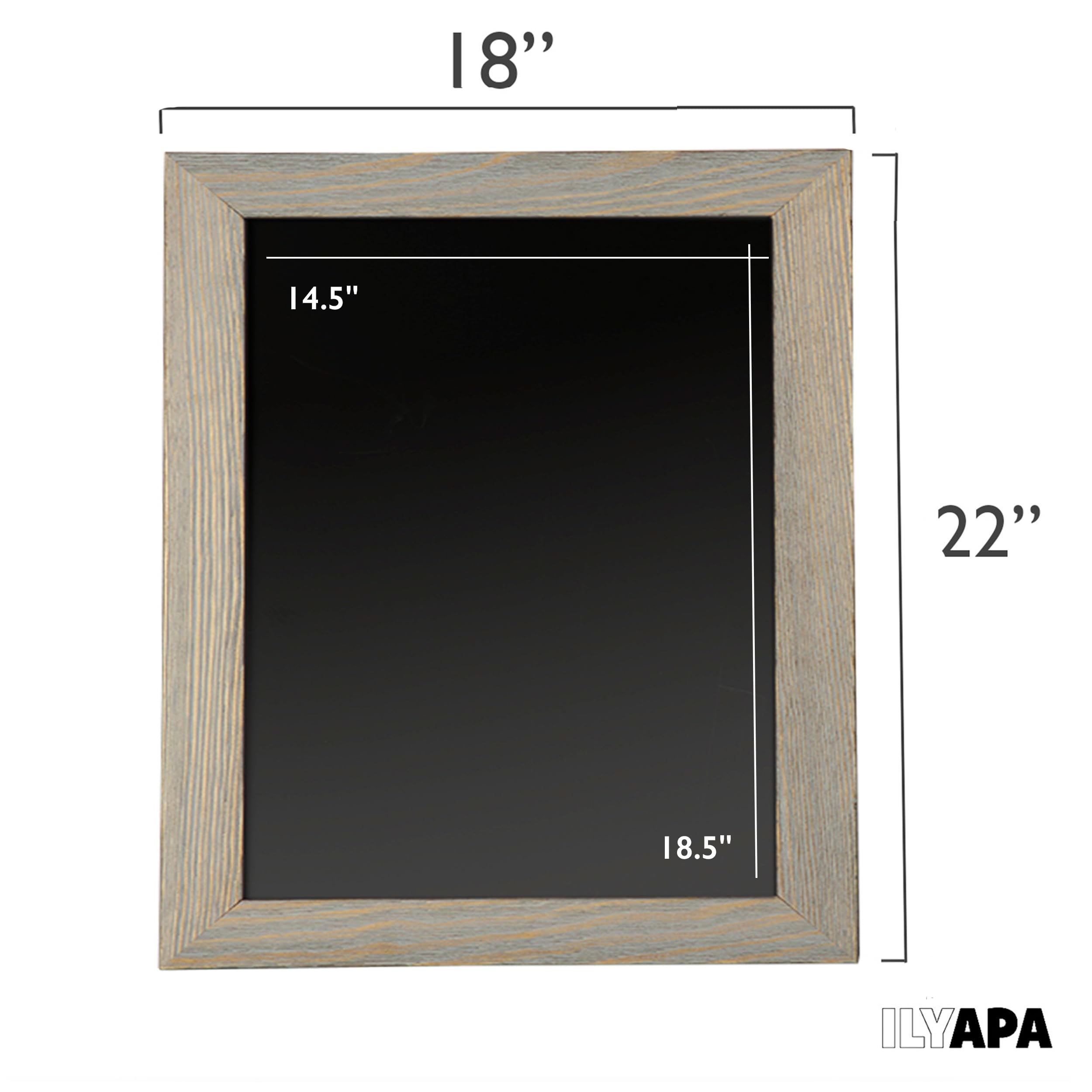Snapklik.com : Ilyapa Rustic Wooden Magnetic Kitchen Chalkboard Sign ...