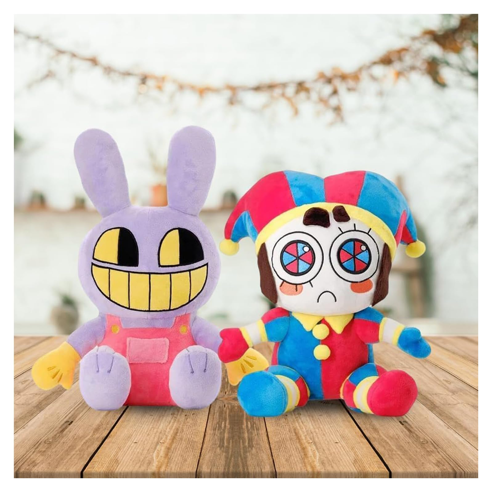 Peluche Pomni 11.2 Pouces – The Amazing Digital Circus, Jouet Super Doux Pour Enfants Et Adultes, Cadeau Anniversaire Ou Noël (Jax)