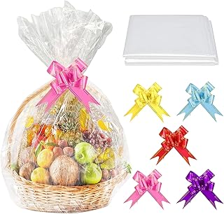 large cellophane christmas bolsas