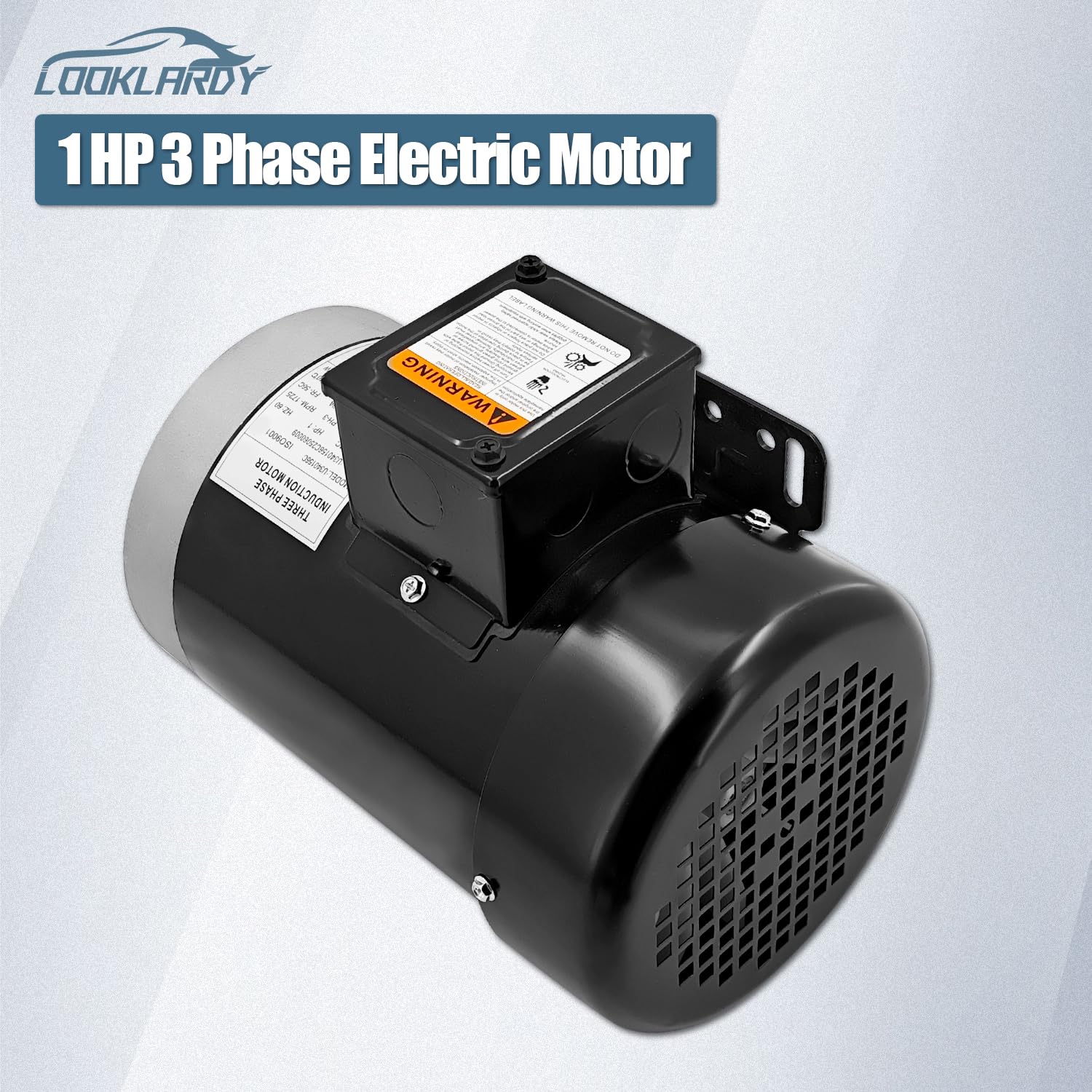 1 HP 3 Phase Electric Motor 56C Frame 1800 RPM TEFC 208 230 460 Volt Replace NATE1-18-56CB
