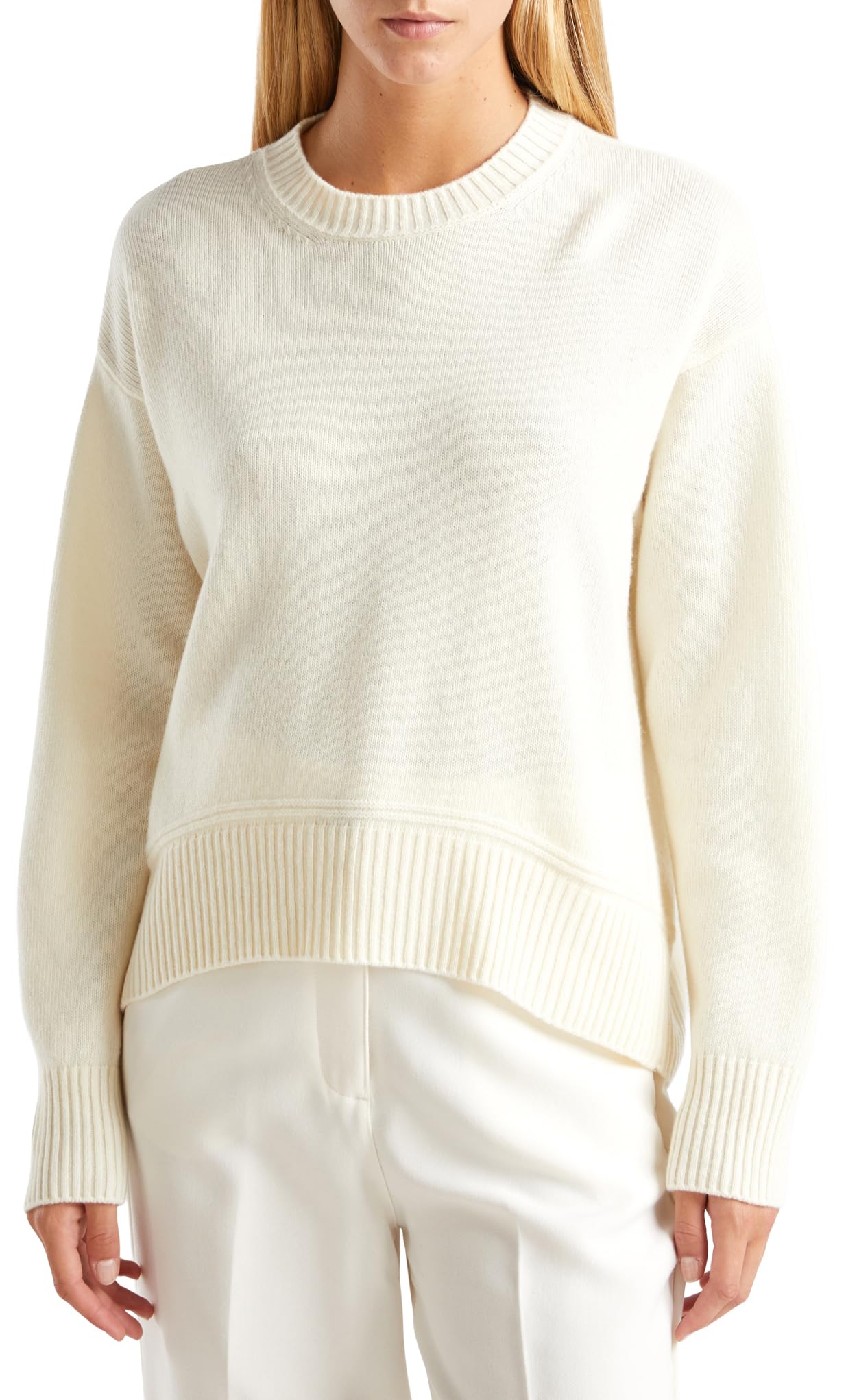 United Colors of Benetton Jersey g/c m/l, White, XL