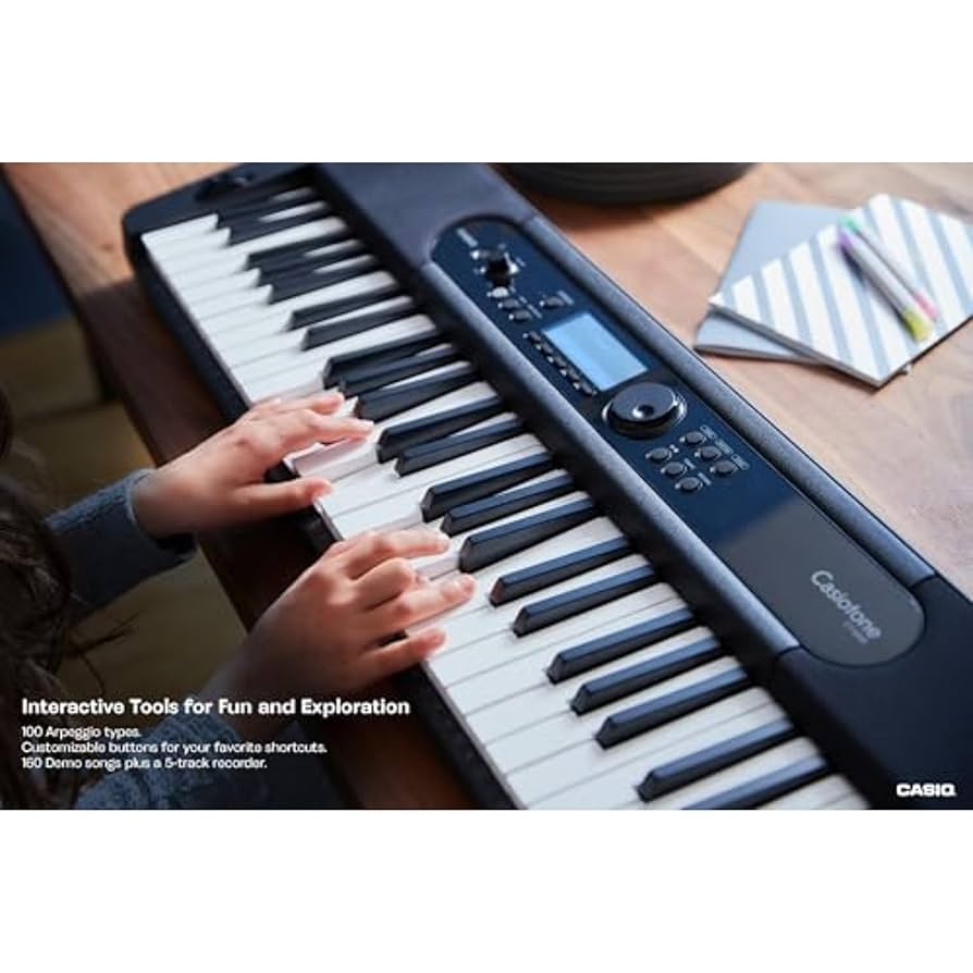 カシオCASIO電子キーボード Casiotone CT-S400 　BK カシオ CASIO CT-S400 Casiotone 61鍵盤 電子キーボード(カシオ