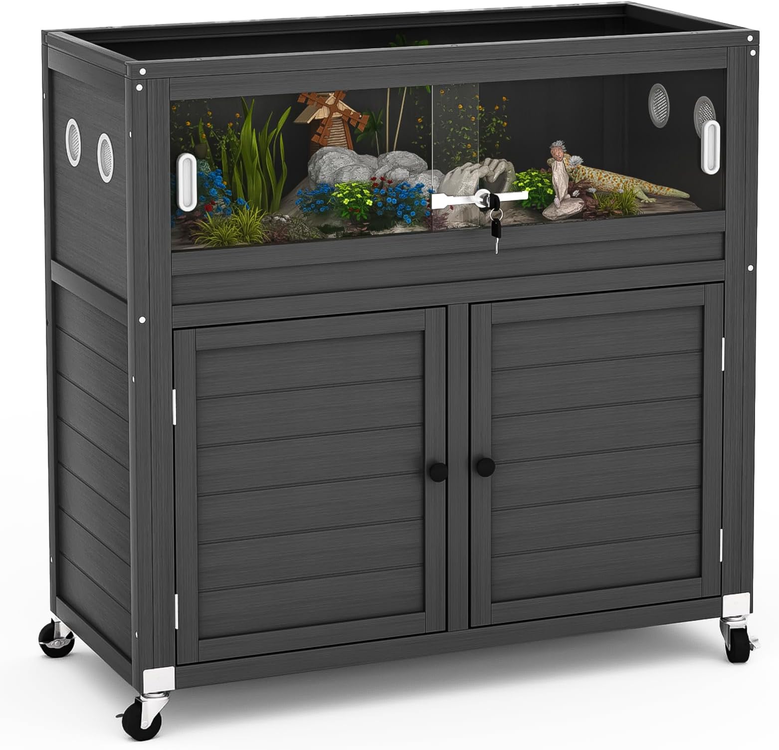 Amazon.com : 120 Gallon Reptile Tank - Extra Large PVC Reptile ...