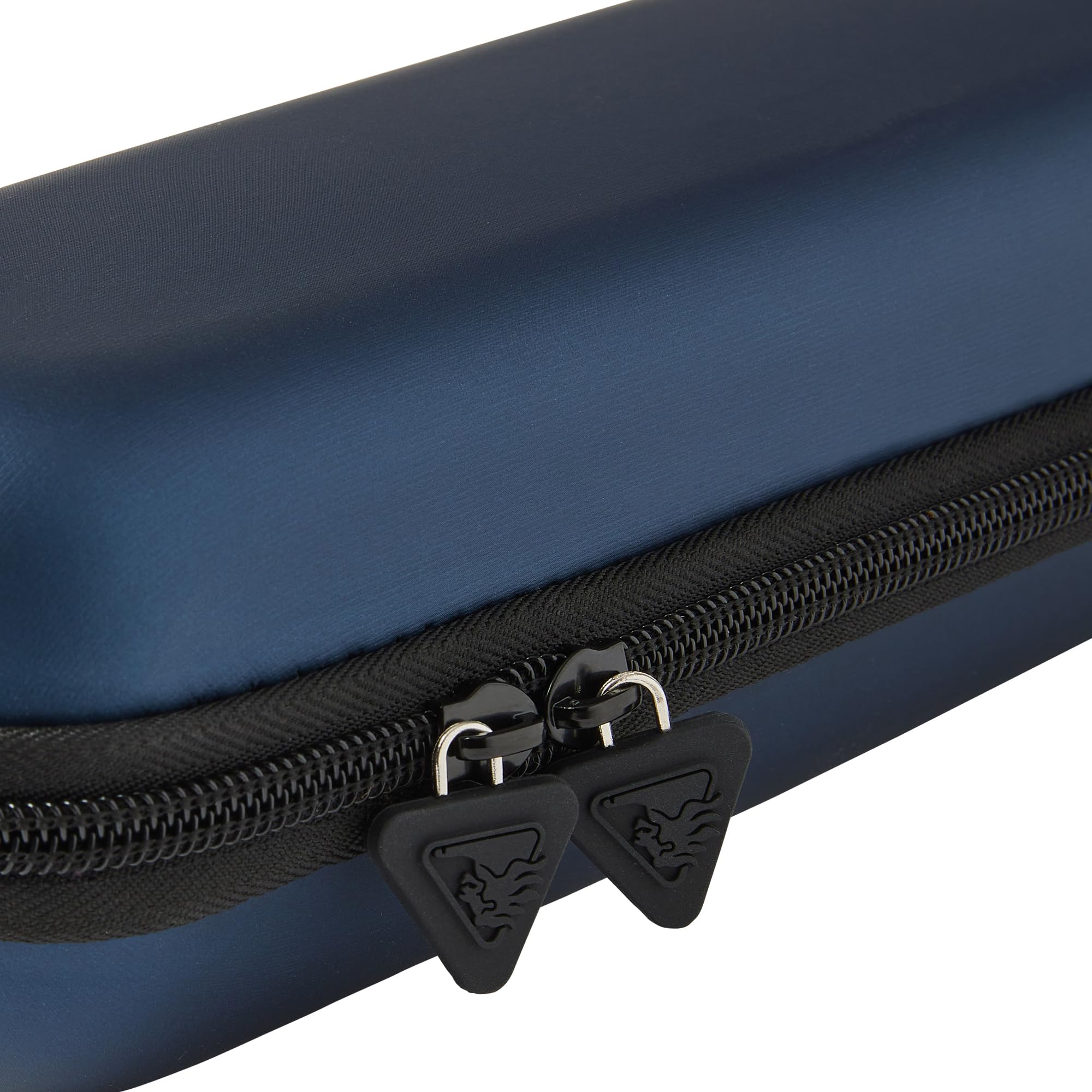 PowerGlide Svartur Étui pour queue de billard ou de billard Design moderne EVA doux au toucher Poignée et bandoulière Intérieur en mousse de protection Poches pour accessoires Compatible avec 2 queues