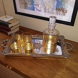 Fitz And Floyd Daphne 5-piece Whiskey Set - Bed Bath & Beyond - View #9