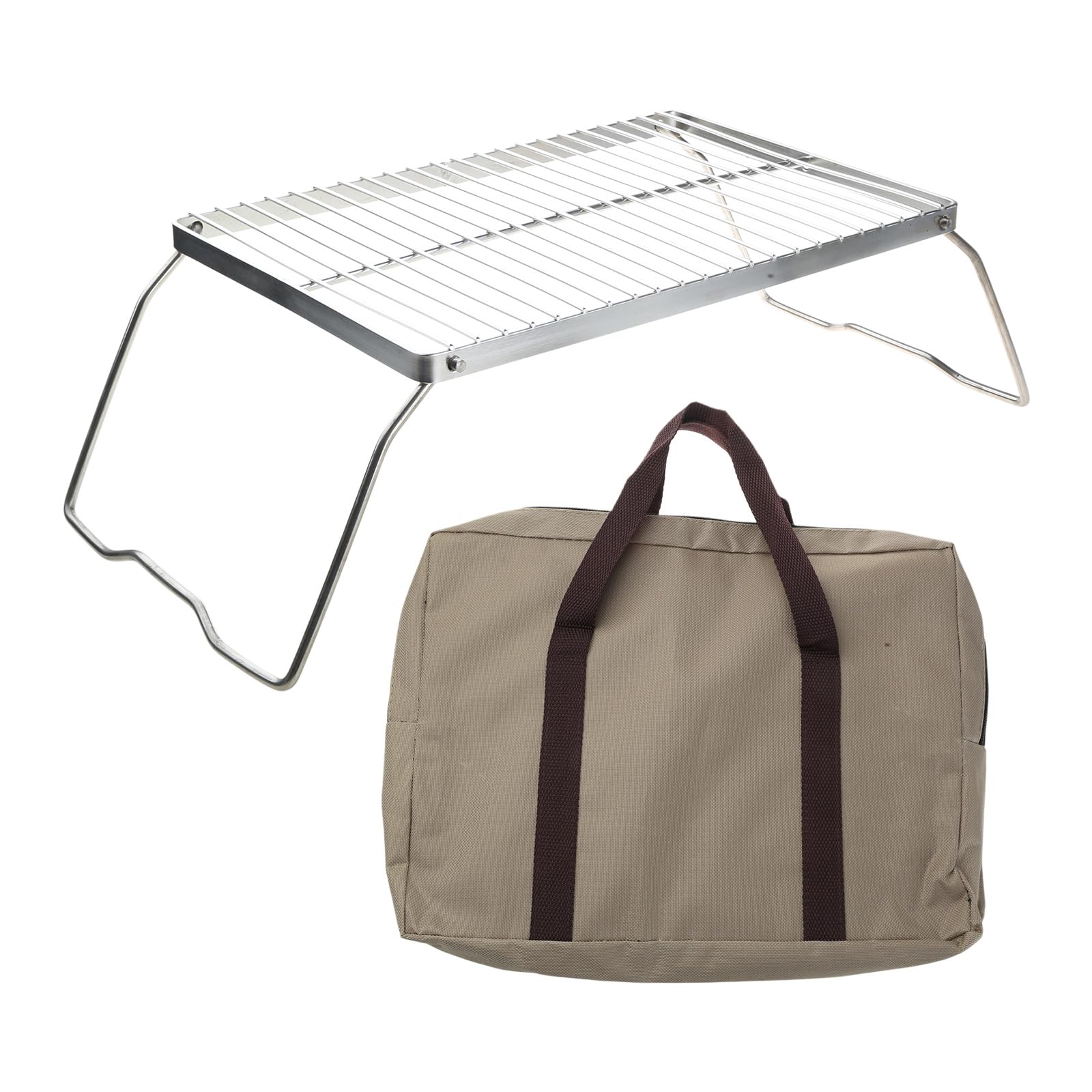 Table de camping pliable pour équipement de cuisine compact et ultra résistant