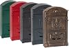 Arregui Residencia D-2151/V Classic Style Aluminium Single Mailbox, Size M (DIN A4), Green