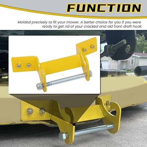 Miniatura 6 de HECASA Kit de reparación de soporte de suspensión delantera de 48 pulgadas y 54 pulgadas compatible con John Deere 425 445 455