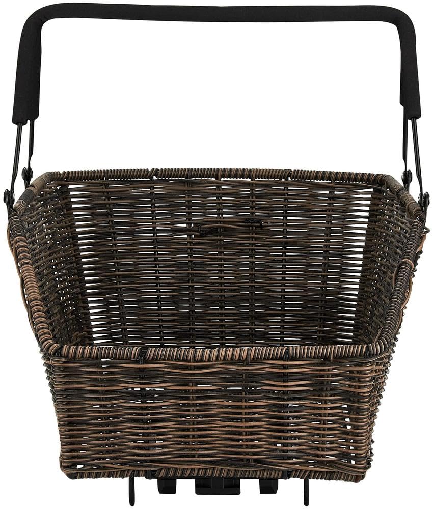 Basil Cento Rattan-Look MIK Hinterradkorb (braun)
