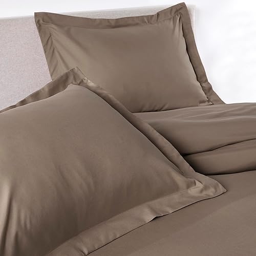 Vista 76 de PeachSkinSheets Sudores nocturnos: el original 1500TC suave Queen/Matrimonial, juego de funda nórdica marfil almendra Almendra Marfil