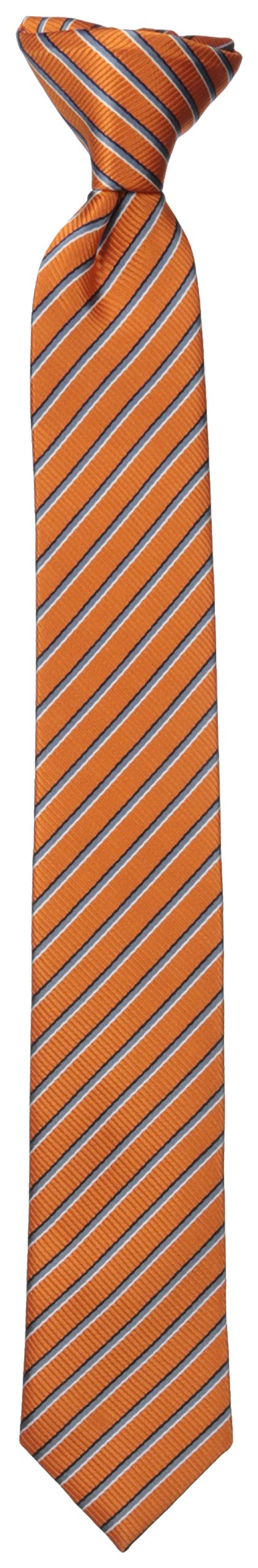 Dockers Big Boys' Striped Clip On Tie