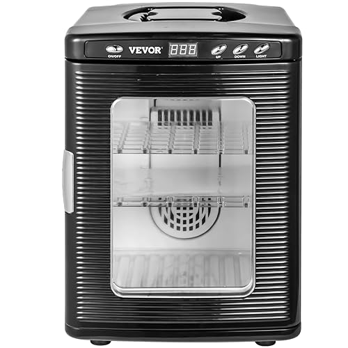 Miniatura 9 de Happybuy – Incubadora de reptiles negra de 845.34 fl oz (25 L), incubadora digital para laboratorio científico, con enfriamiento y calefacción 41