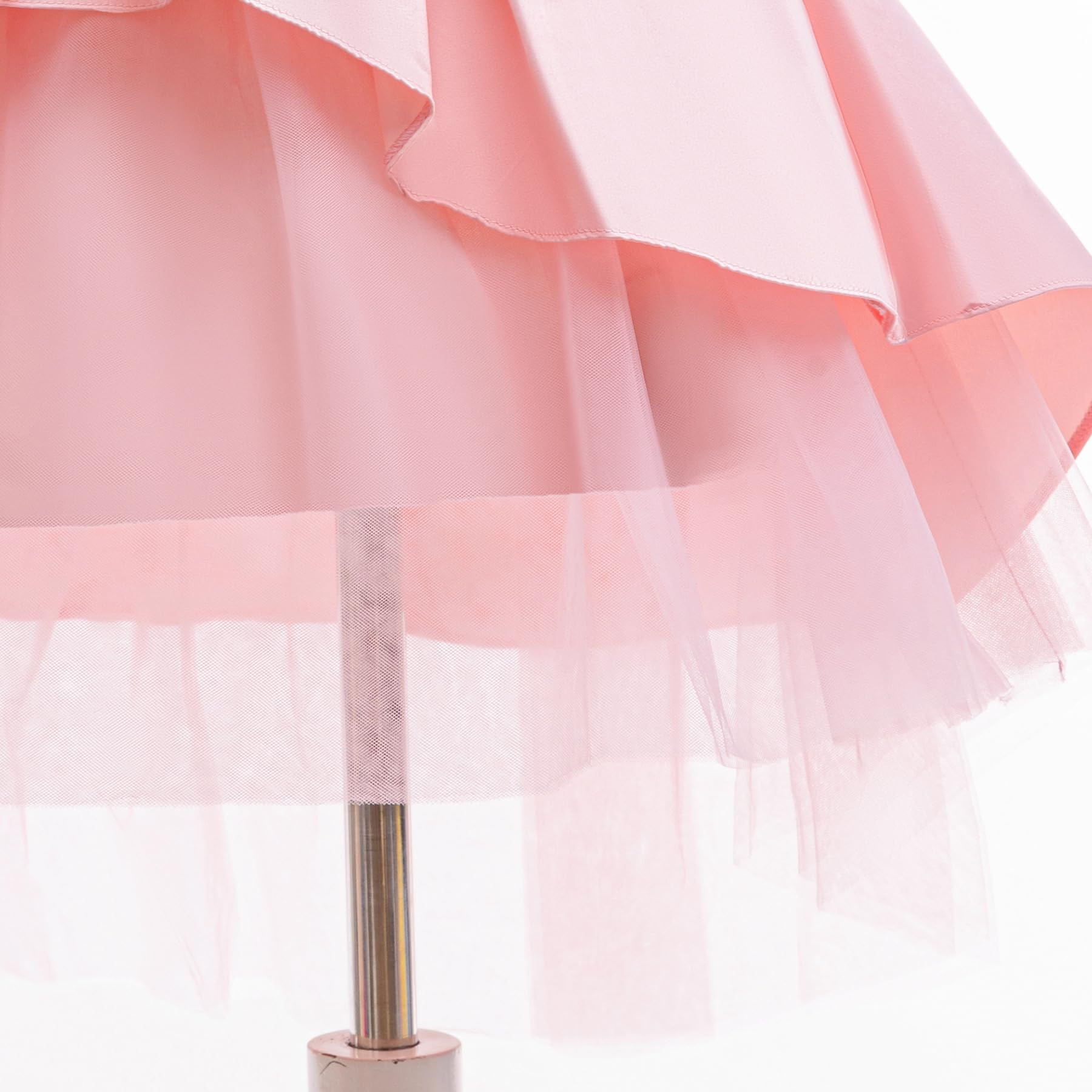 Niñas Vestidos Ropa Niños Vestidos Chaleco Vestidos de Fiesta Vestidos de Princesa Bordado Jersey Vestidos de Flor