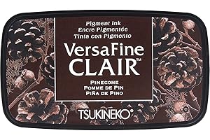 Tsukineko VersaFine Clair Pinecone Ink Pad: Exceptional Precision for Artists and Crafters