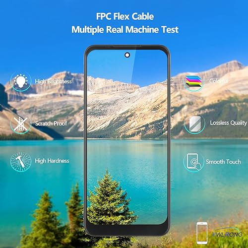Miniatura 5 de YWLRONG Pantalla LCD para Motorola Moto G Power 2022 Reemplazo de pantalla LCD táctil digitalizador Asamblea para Moto G Power 2022 con kit (negro