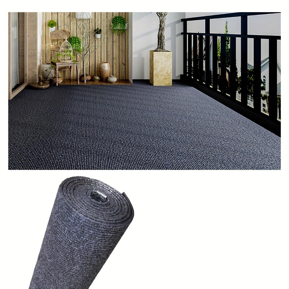 Carpet Roll Peel and Stick,30x100cm Self Adhesive Floor Mat for Bedroom Living Room,Cat Scratch Mat for Cat Couch Furniture,Wall Protector