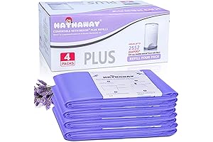Diaper Decor Plus Refills: Enhanced Length for Maximum Odor Control