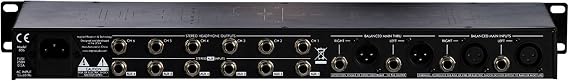 ART HeadAmp6 Pro 6 Channel Professional Headphone Amplifier With EQ