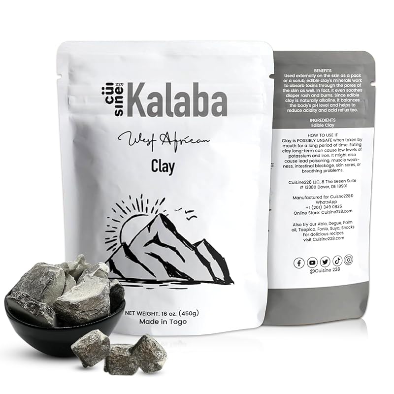 Cuisine228 Argila natural de caulim para modelagem e cerâmica, 425 g