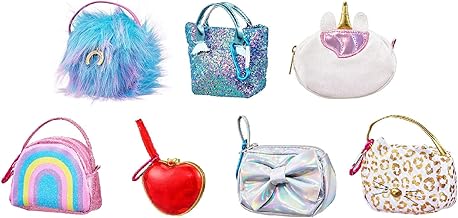 Real Littles - Mini Sac à Main avec Mousqueton - Cadeau Surprise - Modèle et Coloris Aléatoires - Saison 2 - Matière : Nylon